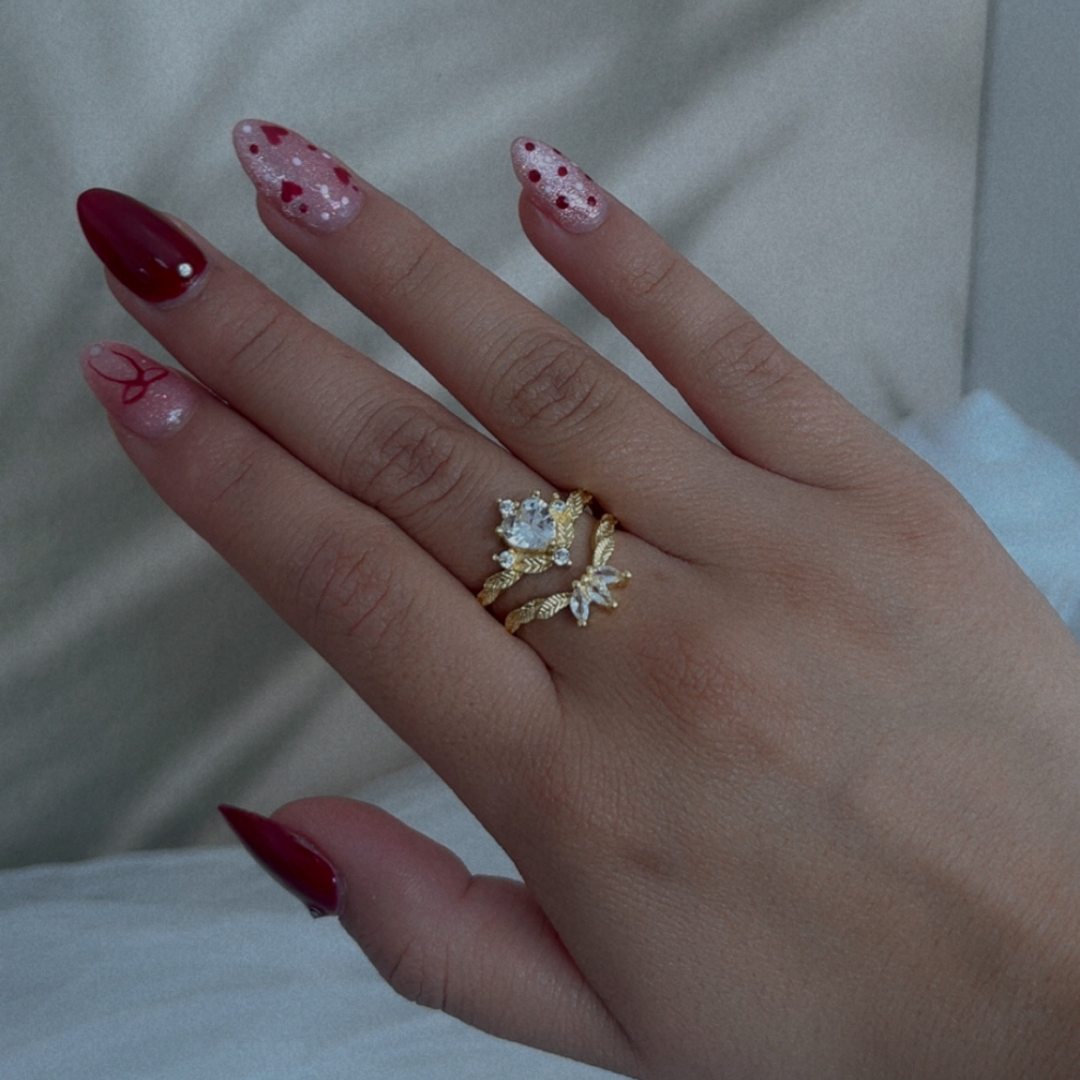 Anillo Queen Blanco