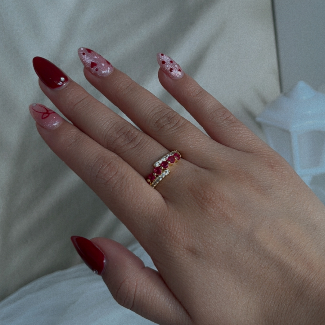 Anillo Cielo Fucsia