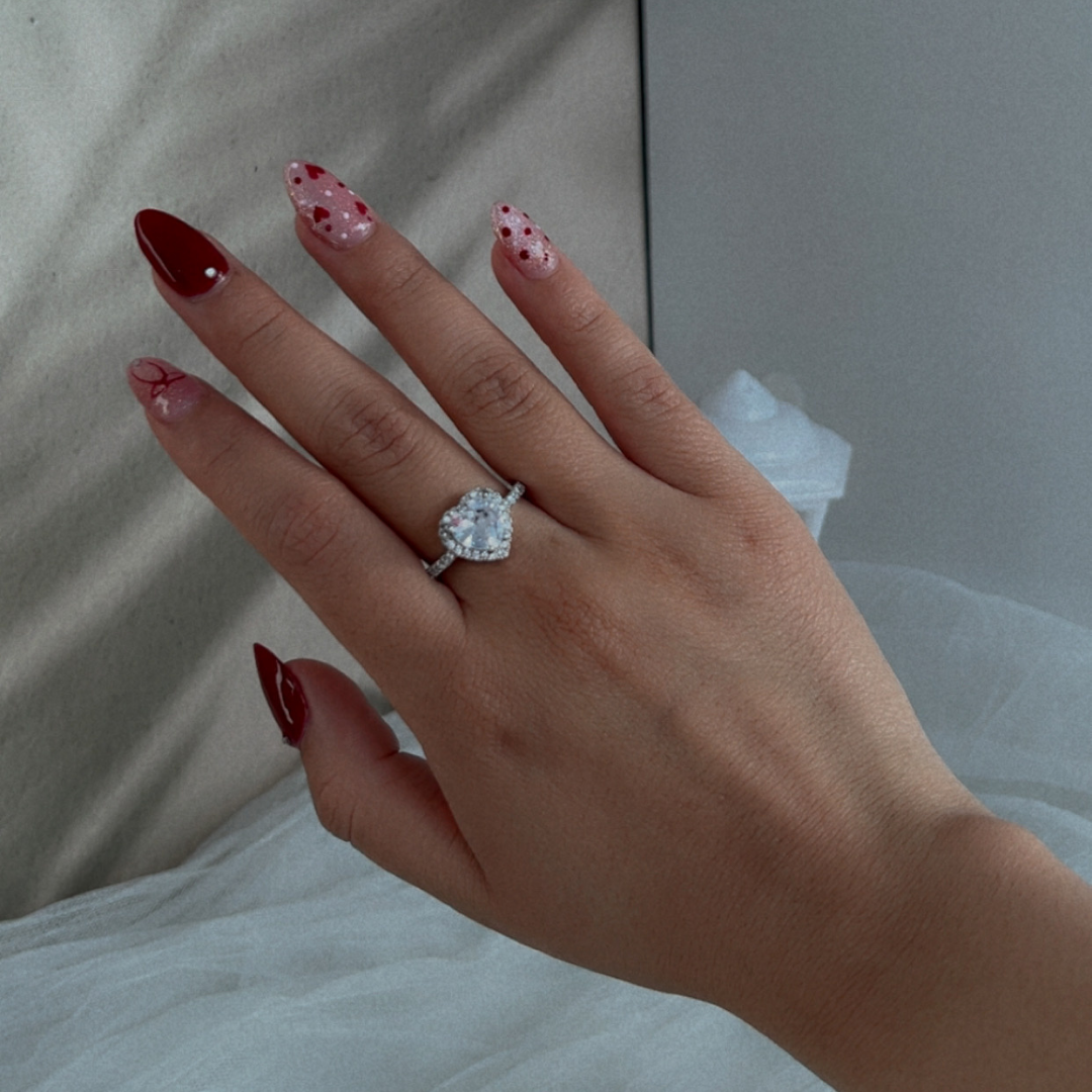 Anillo Promise Blanco