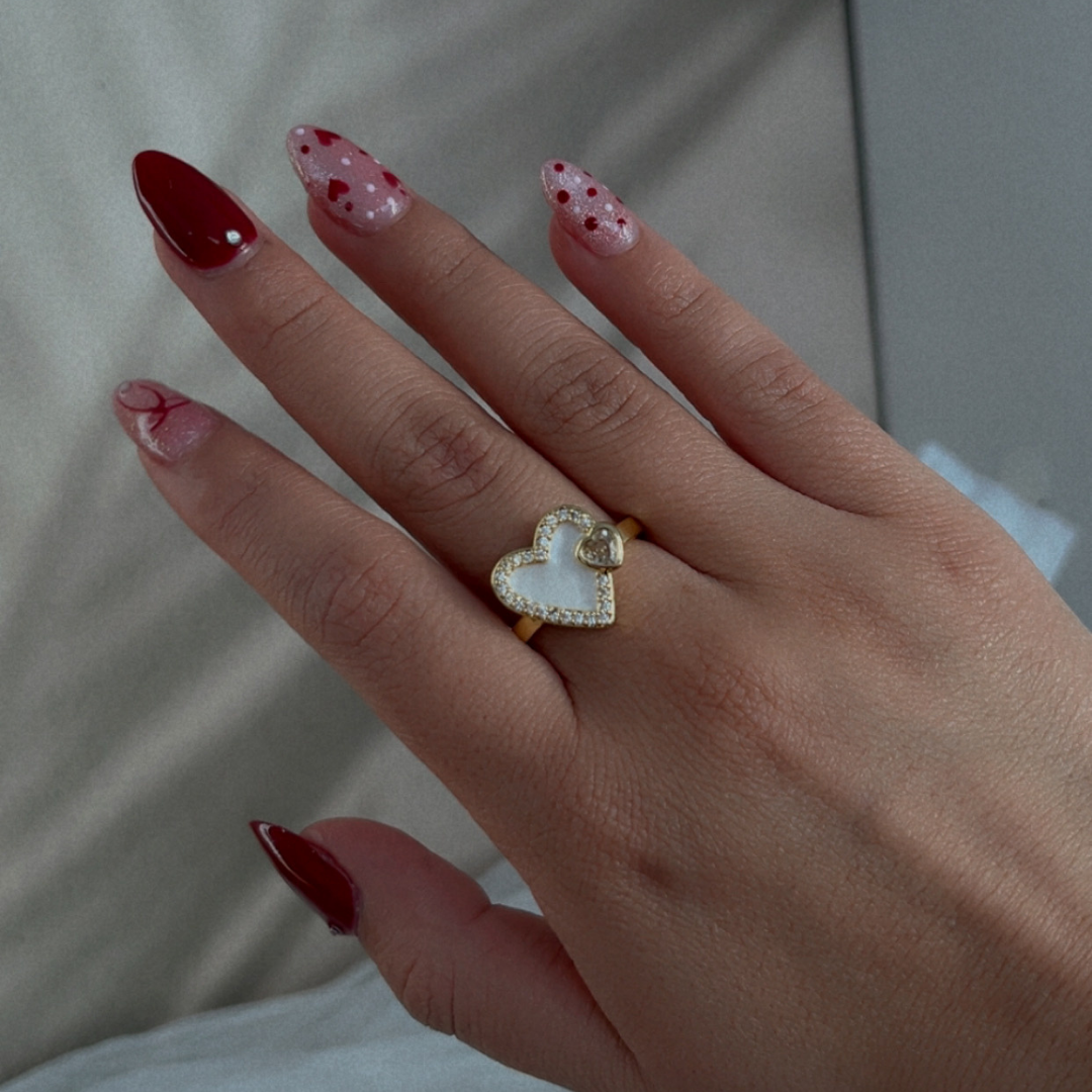 Anillo Love Blanco