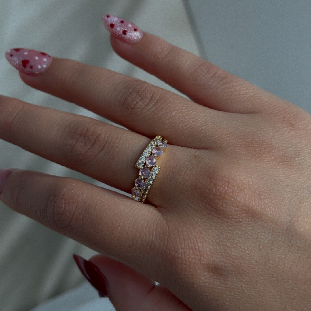 Anillo Cielo Rosa